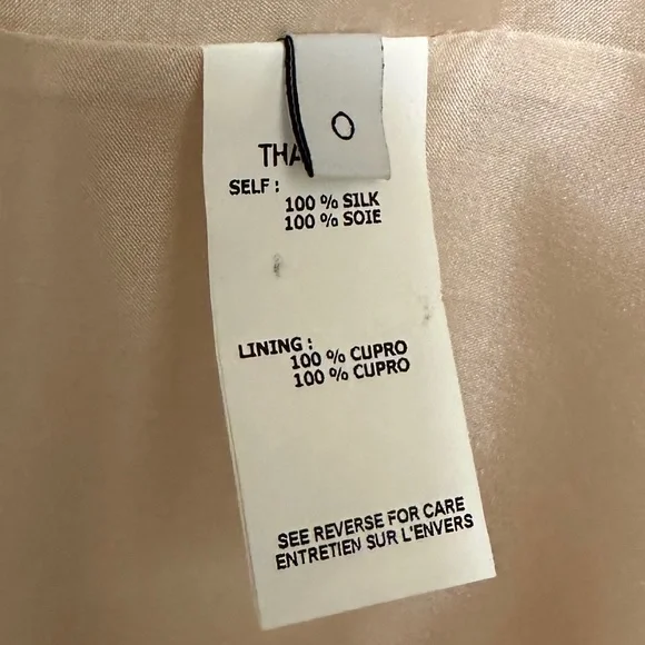 Thakoon 100% Silk Cocktail Dress Pale Pink NWT Size 0 - Picture 11 of 13